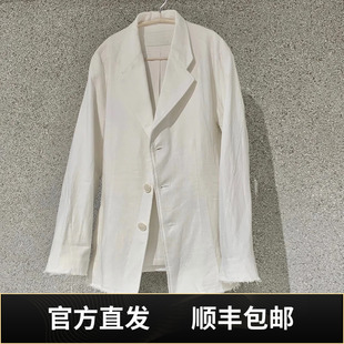 顺丰包邮SMFK流浪西装象牙白外套