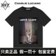 T恤tee Luciano斑点狗101cl暗黑童话男女情侣潮牌半袖 短袖 Charlie