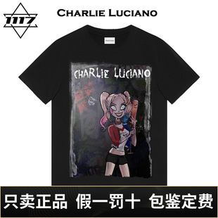 T恤tee 短袖 Luciano小丑女cl暗黑童话男女情侣潮牌半袖 Charlie