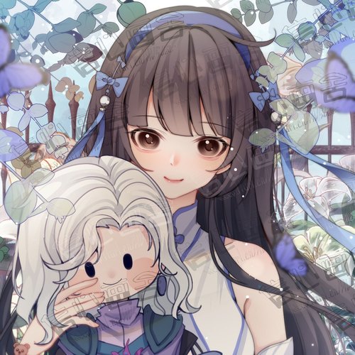 梦女约稿抱娃凹凸世界人设定制头像插画绘制漫画情侣同人王者日系