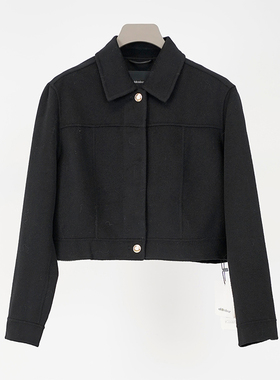 oldcolour欧珂2024春季休闲时尚纯色短款长袖短外套女Q110421A1