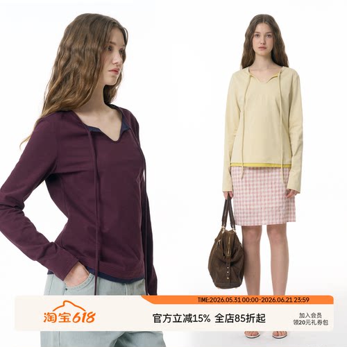 通勤常规双色拼接翻领系带