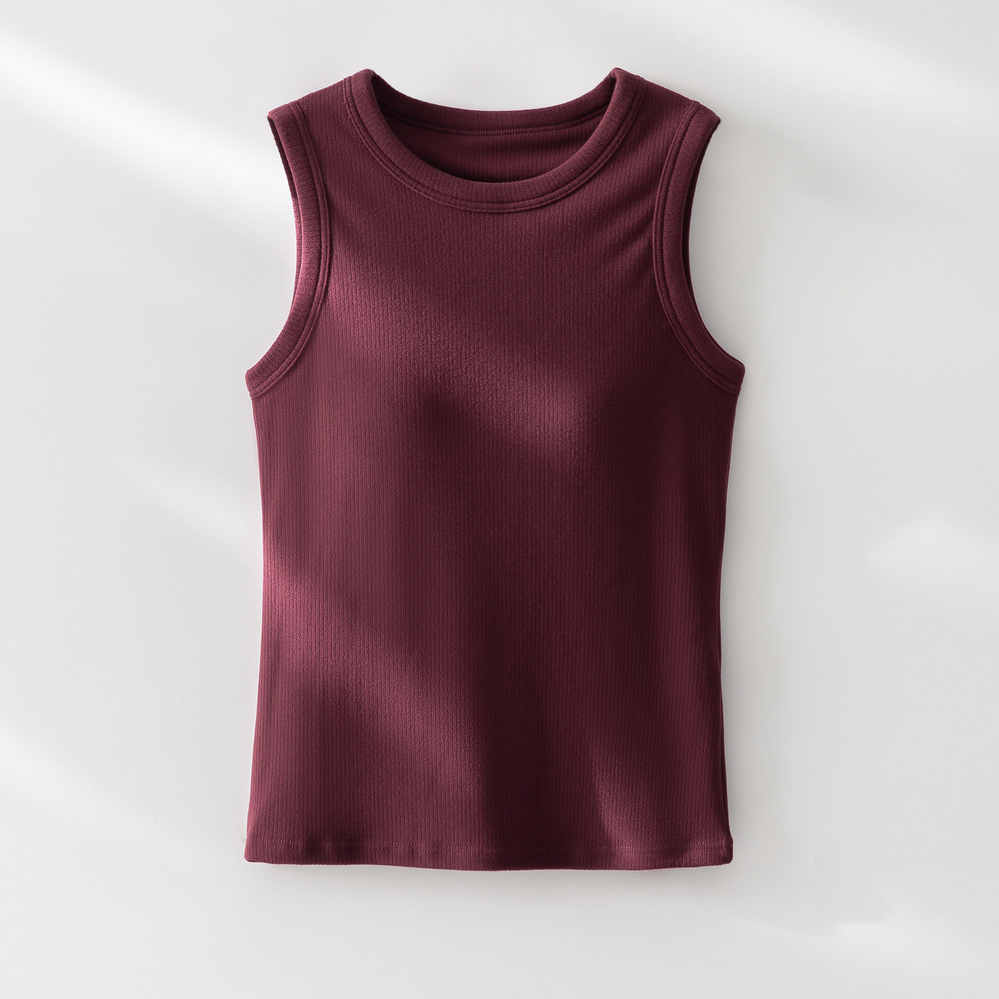 保暖内衣双面绒背心发热圆领宽肩带冬女带胸垫文胸罩杯一体打底衫,女士内衣/男士内衣/家居服,保暖背心,淘宝优惠券,粉丝福利购,淘宝优惠卷