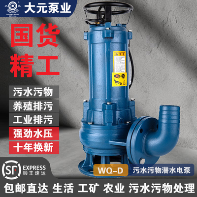 养猪鸡场化粪池污水泵浙江大元