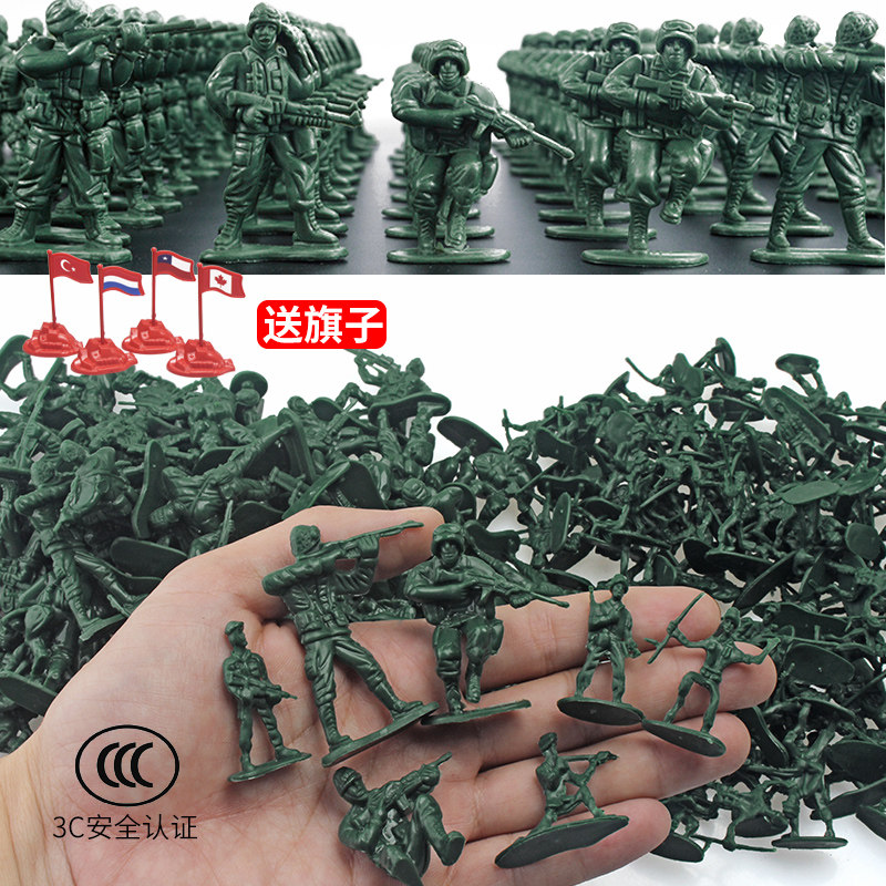 玩具模型童年无异味小兵人现货图片