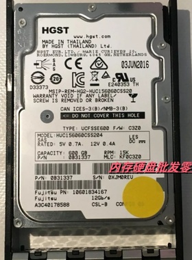 Fujitsu A3C40178588 600GB 15K 12Gbs 2.5