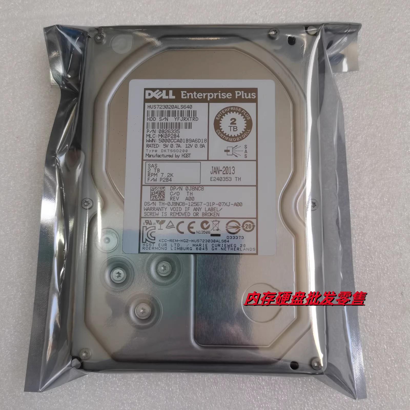 DELLJ8NC80J8NC82TSAS3.5