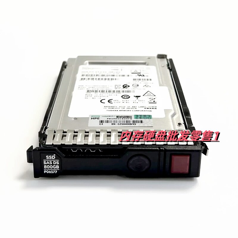 HP P04527-B21 P06577-001 800G SAS SSD MU混合型 G10服务器硬盘