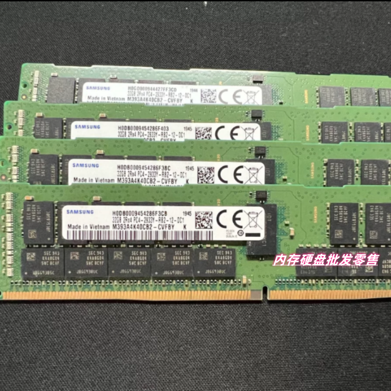 M393A4K40DB2-CVF 三星 32G 2R×4 PC4-2933Y DDR4 ECC REG RDIMM