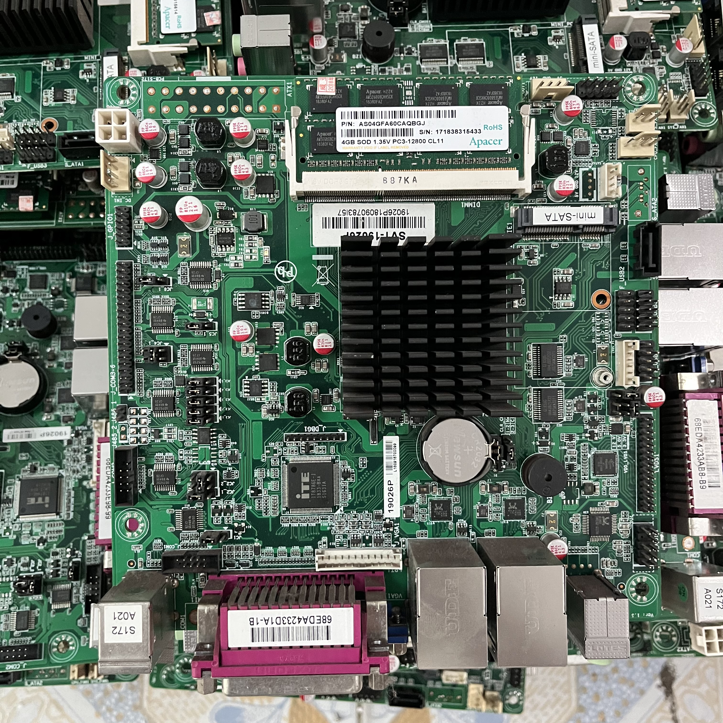 信步SV1a-19026P四核17X17主板