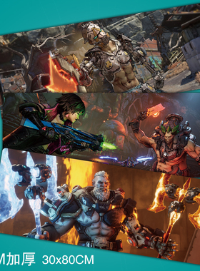 无主之地4Borderlands 4游戏周边工作室电脑键盘桌垫超大鼠标垫