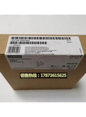 非实价议价议价S7-1500原装CMPTP通讯模块针对串行连接6ES7540-1A