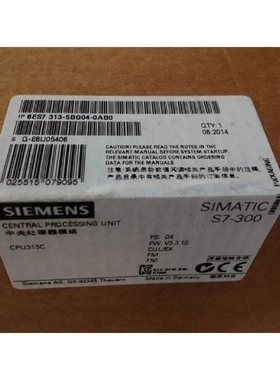 非实价议价议价S7-300PLC CPU313C中央处理器6ES7313-5BG04-0AB0/