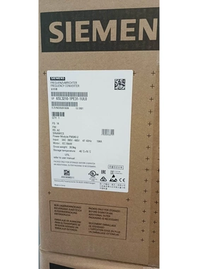 非实价议价议价G120 AC变频器6SL3210-1PE32-1UL0 110KW 380-480V