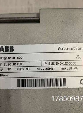 议价ABB控制器Digitric 500 F6.101816.8?P61615-0-1200000议价