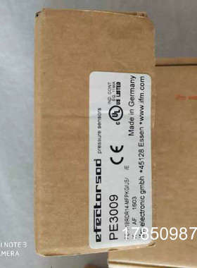 议价德易福门PE3009压力感测器正品议价