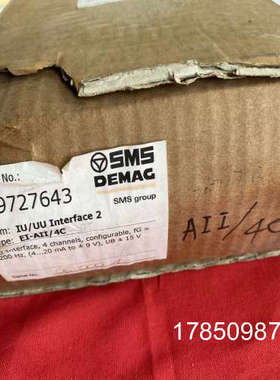 议价德国SMS DEMAG转换模块 EI-AII/4C   EIAII4C001  M9727643卡