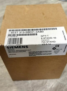 非实价议价议价6ES73135BE010AB0S7-300 CPU313C 6ES7313-5BE01-0