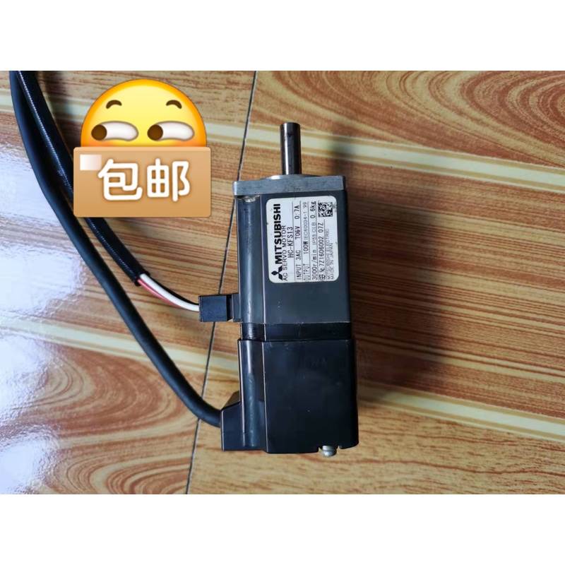 非实价议价议价三菱伺服电机马达HC-KFS13:功能正常，成色如图非