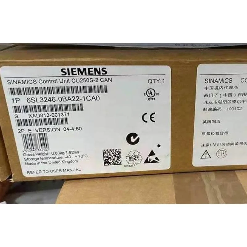 非实价议价议价G120变频器CU250S-2CAN控制单元6SL3246-0BA22-1CA