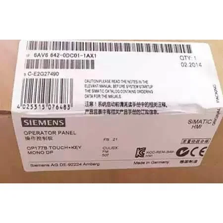 非实价议价议价6AV6642-0DC01-1AX1 OP177B DP触摸屏 6AV6 642-0D