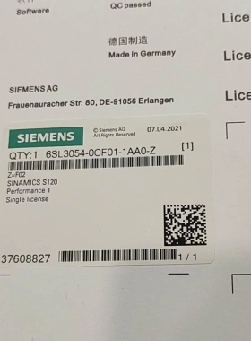 非实价议价议价正品S120内存卡6SL3054-0ED00-0EE01-0EF-1BA0-ZZ=