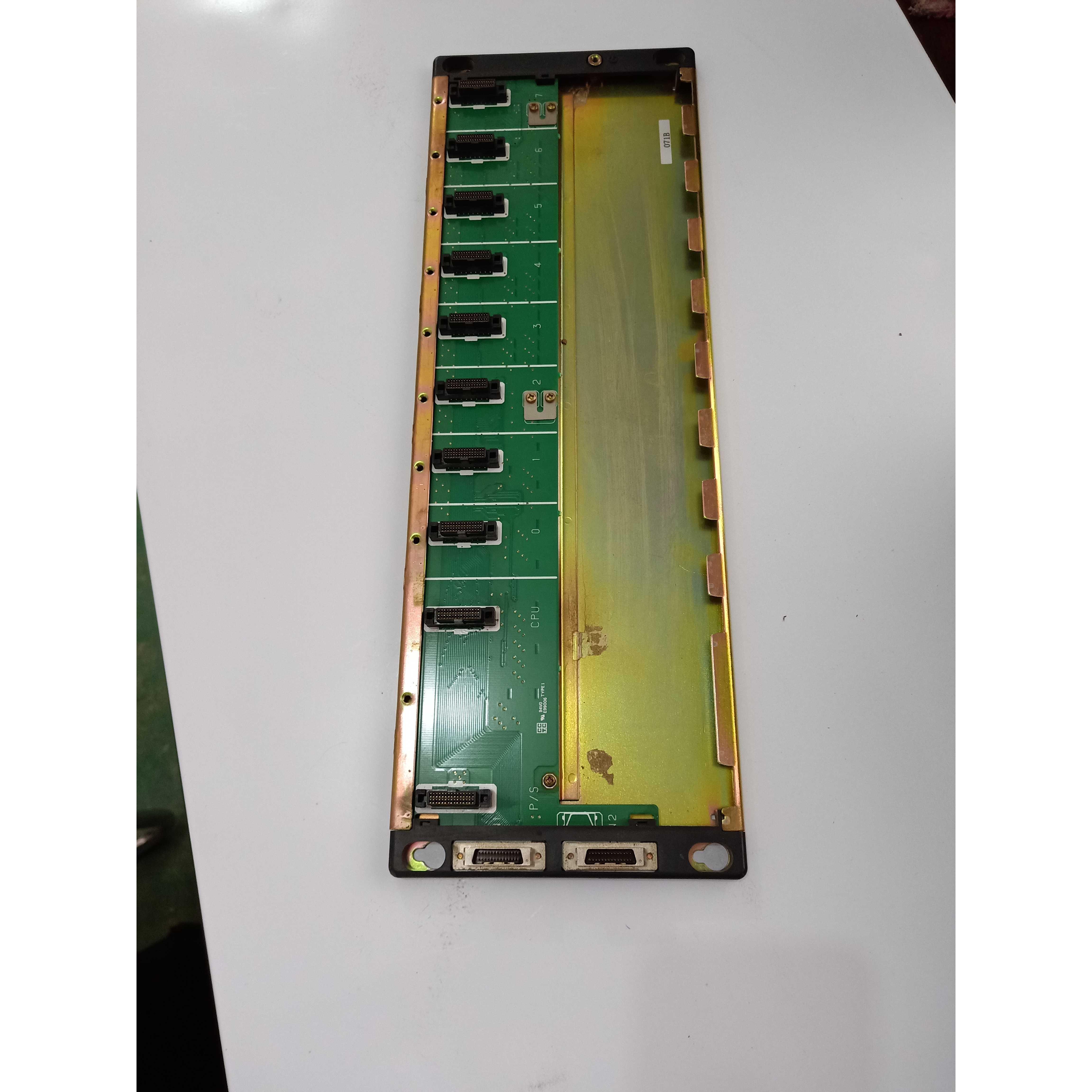 非实价议价议价二手实拍图 光洋KOYO底座 PLC机架 U-08B原装拆机