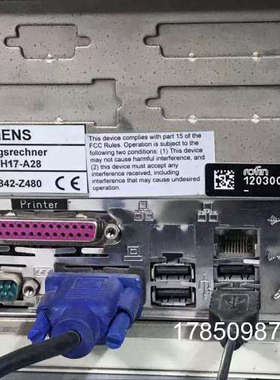 议价Steuerungsrechner G32904-H17-A28 IP-4GVI83 rofm PN:12030