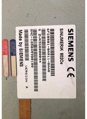 非实价议价议价西门子802Ce数控系统6tc5501-0ab11-0aa0包邮 保一