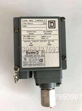 议价SQUARE D GCW-2 9012 Ser C 压力开关 90-2900PSIG议价