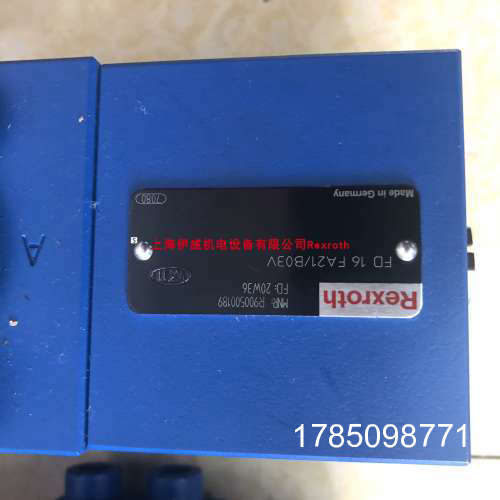 议价Rexroth力士乐FD16FA21/B03V R900500189平衡阀德供议价
