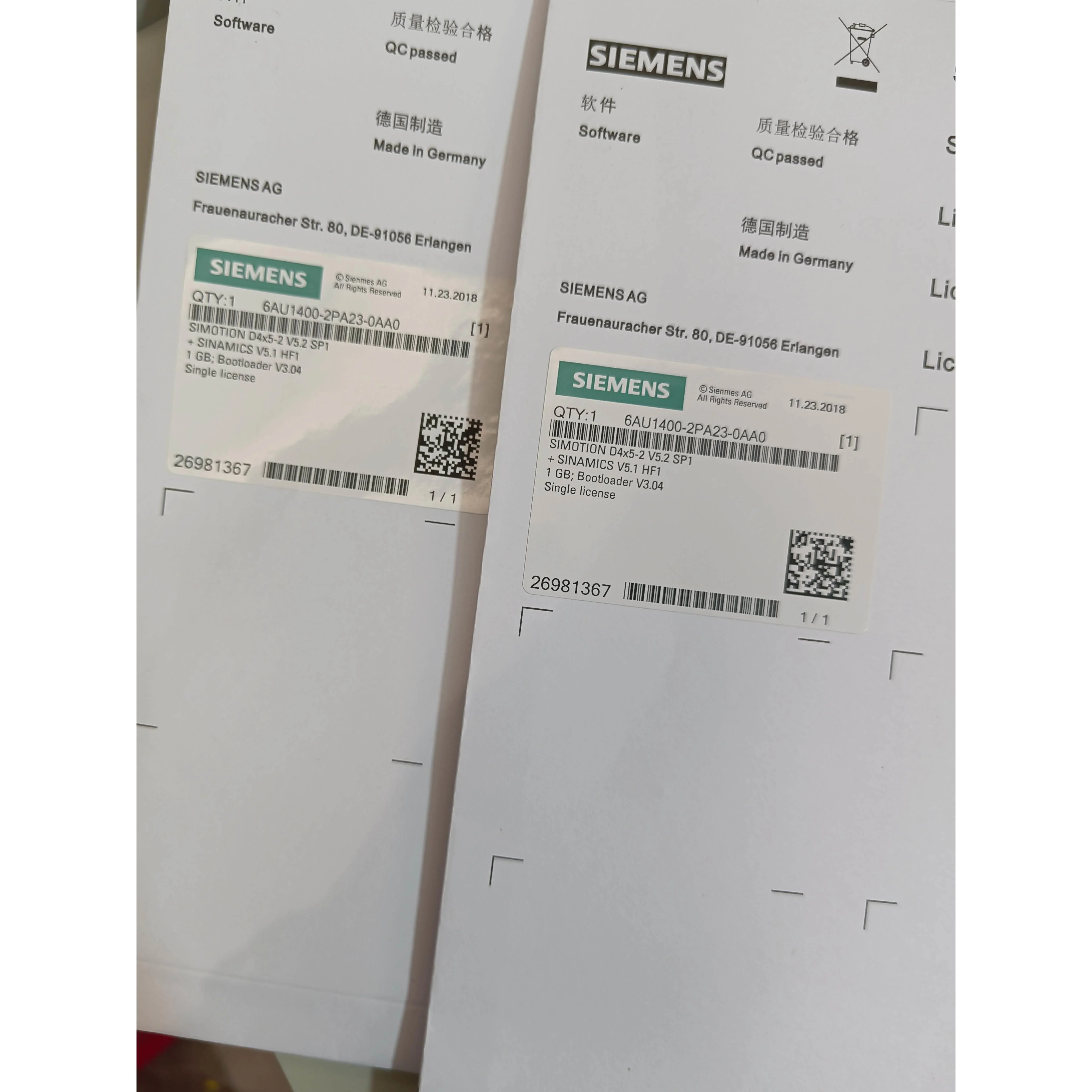 非实价议价议价全新控制器CF卡6AU1400-1QA20-0AA0-ZZ=M41-2KA01-