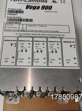议价tdk-lambda Vega 900电源V90066T议价