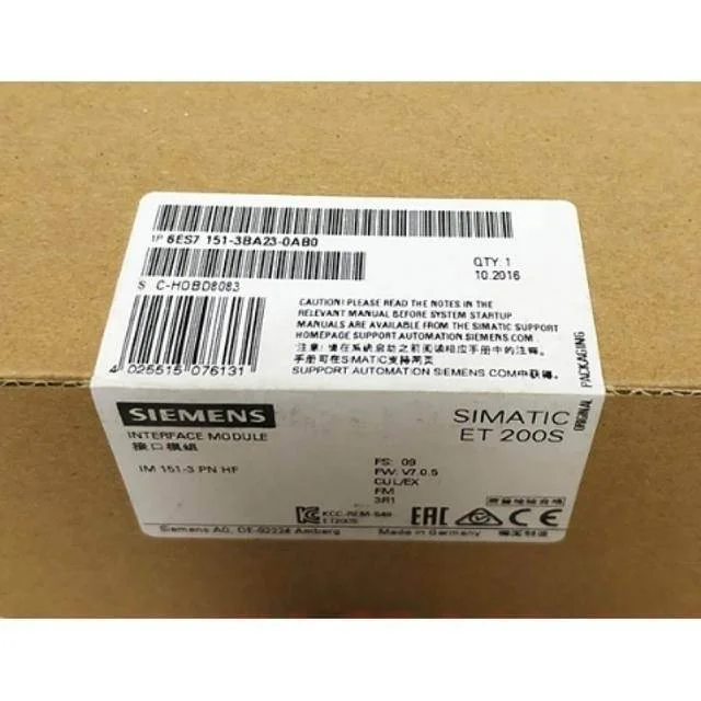 非实价议价议价6ES7151-3BA23-0AB0/OABO ET200 S 接口模块 IM 15