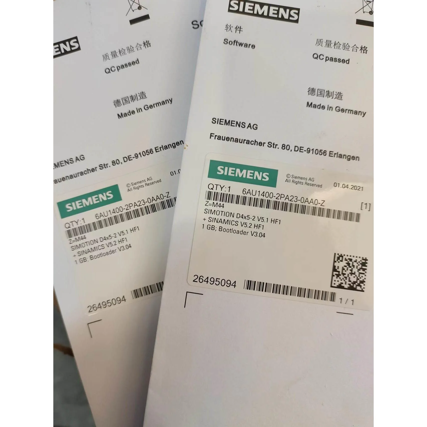 非实价议价议价正品原装控制CF卡模块6AU1400-1QA20-2QA-0AA0-ZZ=