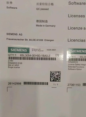 非实价议价议价6SL3054-0ED00-1-0EE00-1-0EF00-0EG00-0EF-0EG01-