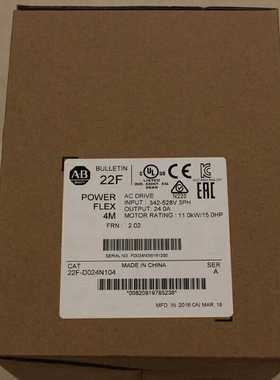 非实价议价议价22F-D024N104AB变频器 22FD024N104 全新原装非实
