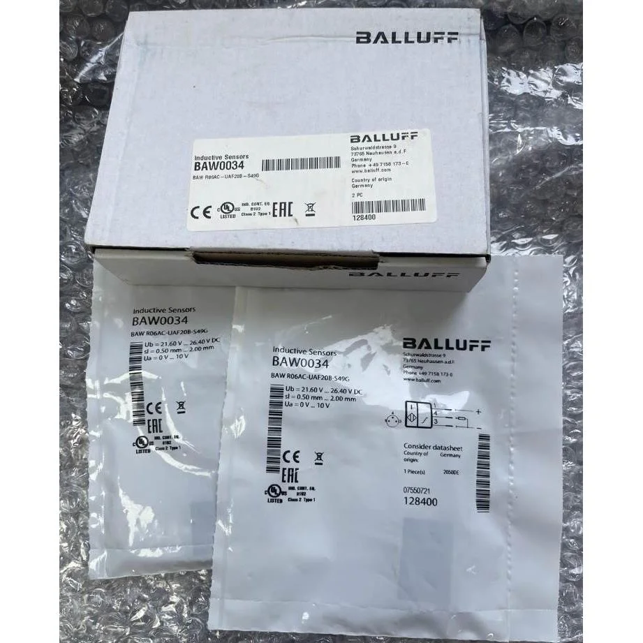 非实价议价议价BALLUFFBAW R06AC-UAF20B-S49G BAW0034 全新原装