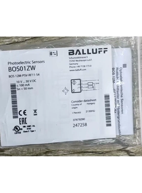 非实价议价议价全新原装 BOS01ZW BOS 12M-PSV-RF11-S4非实价议价