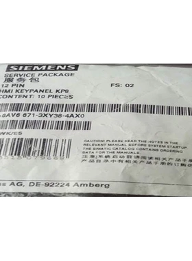 非实价议价议价6AV6671-3XY48-4AX0,适用于KP8F的16针连接插头,6A