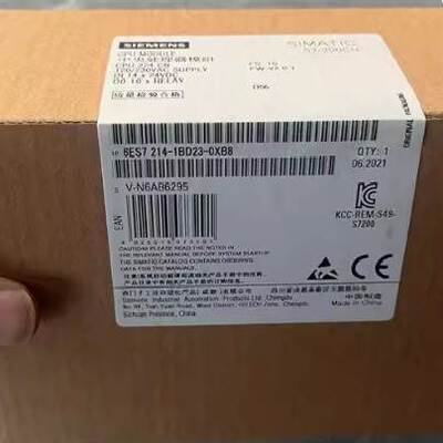 非实价议价议价S7-200CPU 6ES7214-1BD23-0XB8/OXB8DI 14/DO10 CP