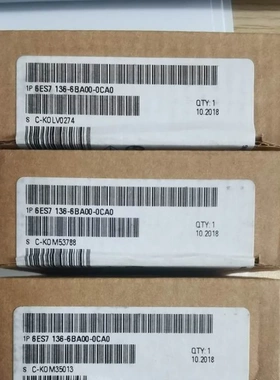 非实价议价议价ET200SP F-DI8x24VDCHF电子模块6ES7136-6BA00-0CA