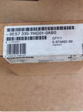 非实价议价议价6ES7335-7HG01-0AB0 S7-300模拟模块SM335 4 模拟