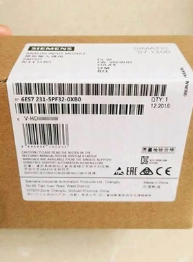 非实价议价议价S7-1200 8模拟输入SM1231TC热电偶6ES7231-5QF32-0