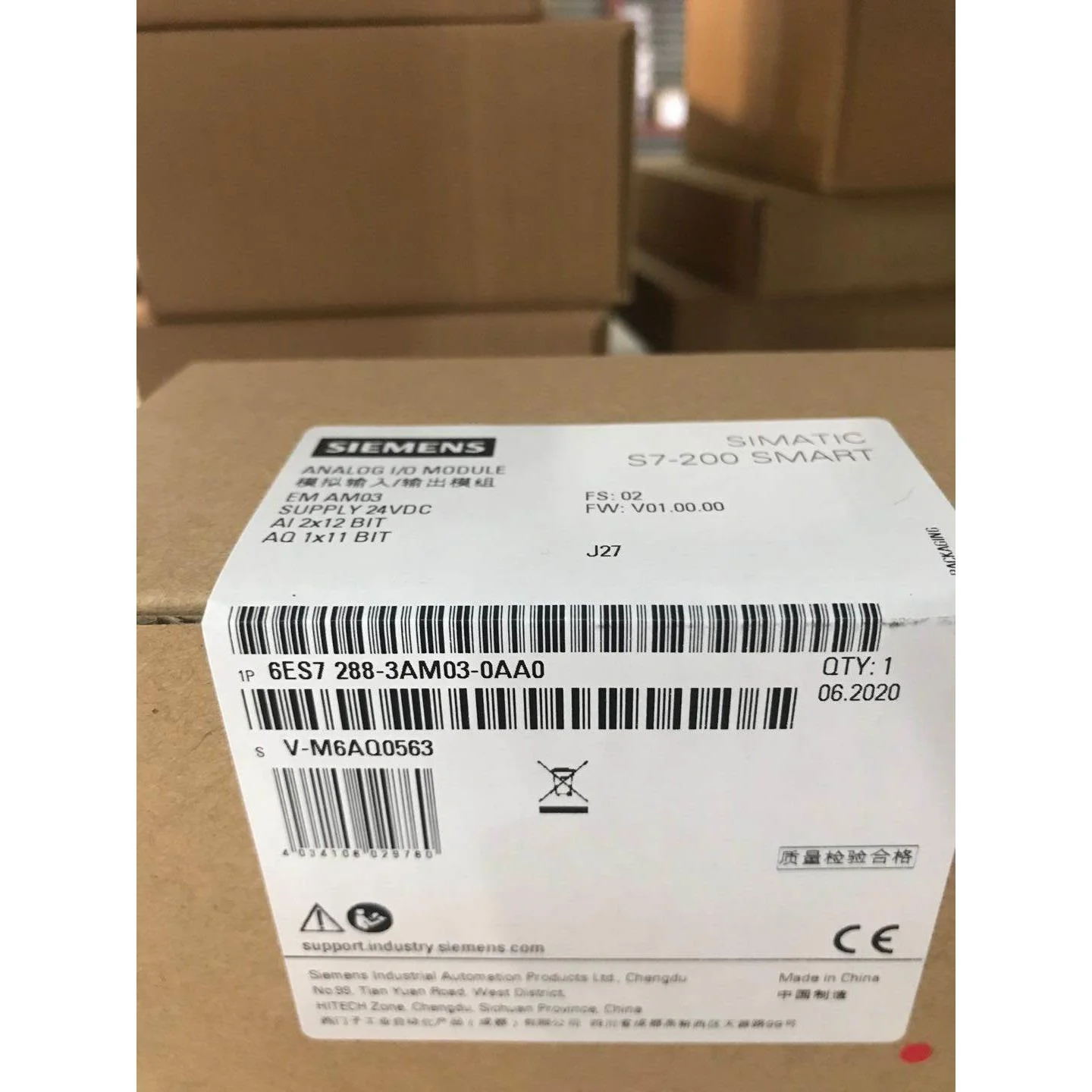 非实价议价议价6ES72883AM030AA0EMAM03模拟量模块6ES7288-3AM03-