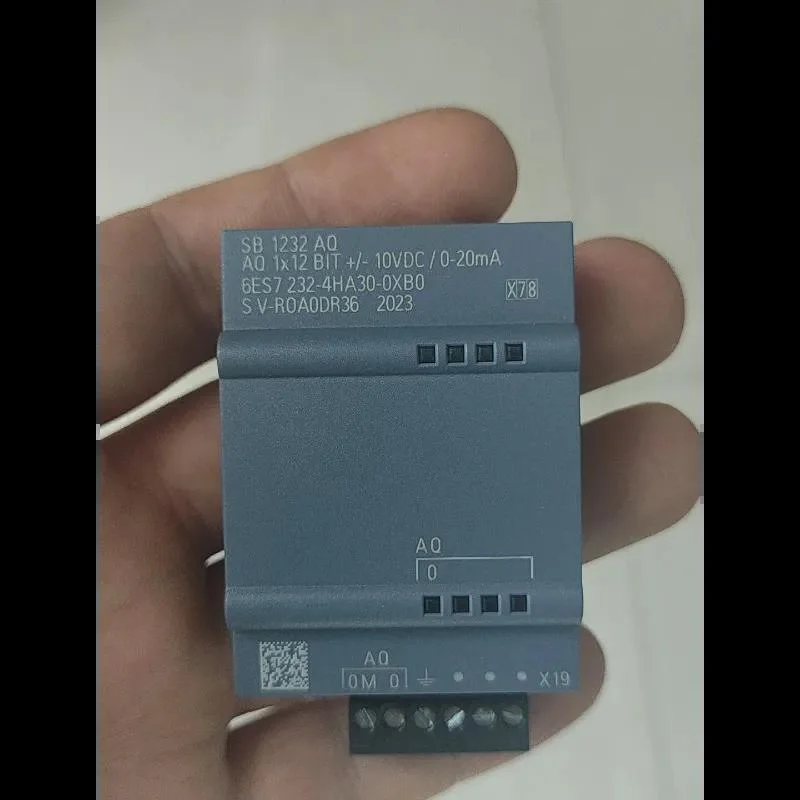 非实价议价议价西门子1200 sb1232模拟量输出模块，功能包好包邮