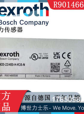 议价Rexroth力士乐HM20-23/400-H-K35-N压力感测器R901466598正品