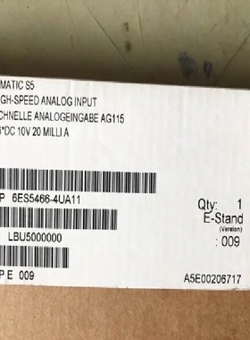 非实价议价议价6ES5466-4UA11S5模拟输入模块6ES5 466-4UA11 6ES5