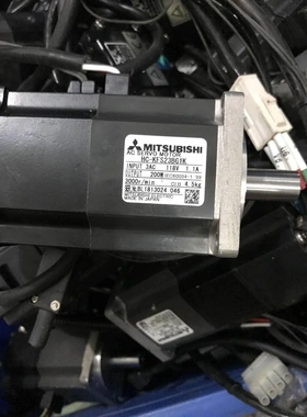 非实价议价议价二手伺服电机 HC-KFS23BG1K HC-KFS23BG1 拆机 议