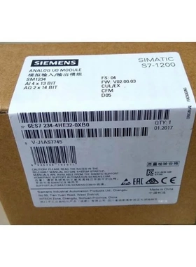 非实价议价议价6ES7234-4HE32-OXBOSM 1234模拟数字模块6ES72344H